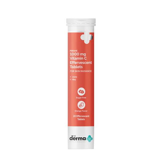 The Derma Co 1000 Mg Vitamin C Effervescent Tablets - (20Pcs)