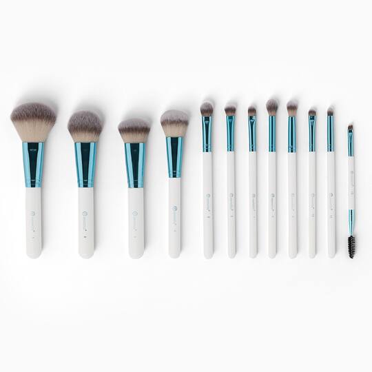 BH Cosmetics Poolside Chic Brush Set With Bag (12Pcs)