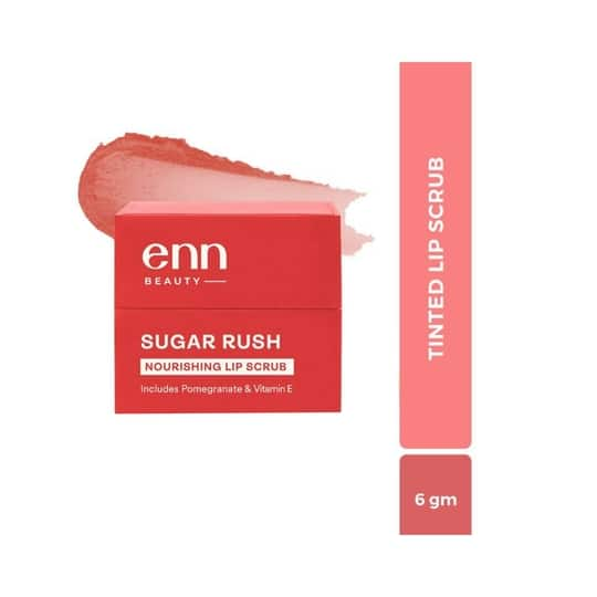 ENN SUGAR Cosmetics Rush Nourishing Lip Scrub (6g)