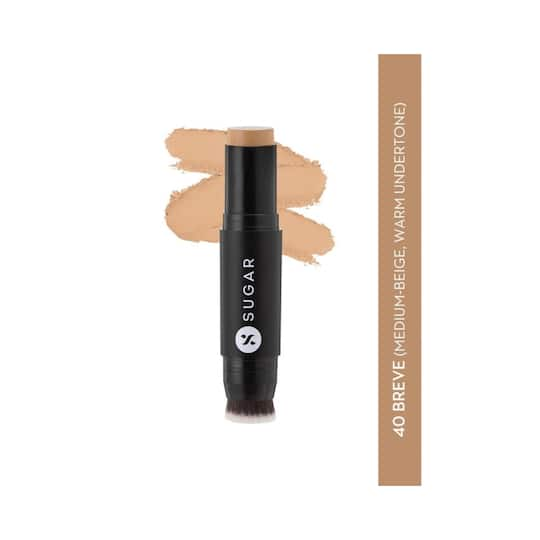 SUGAR Cosmetics Ace Of Face Mini Foundation Stick - 40 Breve (7g)