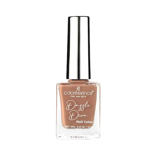 Coloressence Dazzle Diva Glitter Nail Paint - Rose Quartz (10ml)