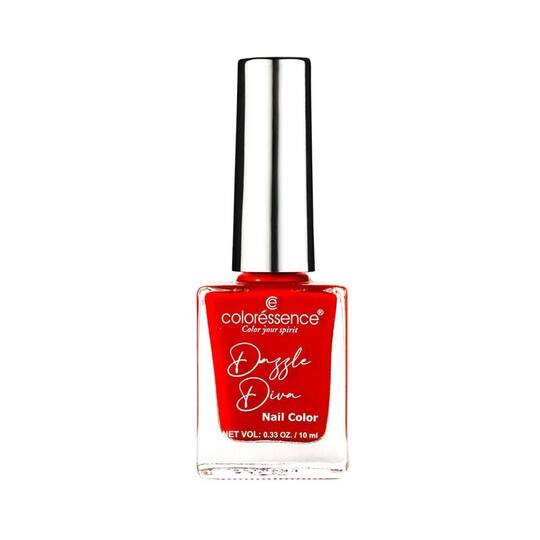 Coloressence Dazzle Diva Matte Finish Nail Paint -Red Lava Stone (10ml)