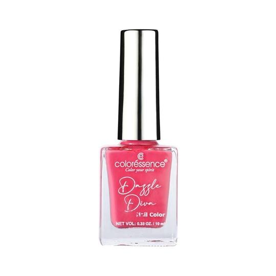 Coloressence Dazzle Diva Matte Finish Nail Paint -Pink Garnet (10ml)