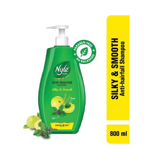 Nyle Naturals Silky & Smooth Anti Hairfall Shampoo (800ml)