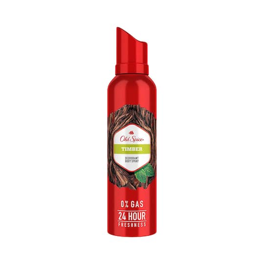 Old Spice Timber No Gas Deodorant Body Spray (140ml)