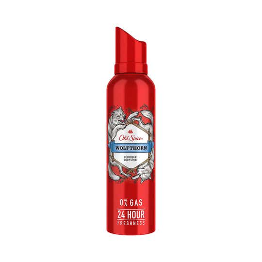 Old Spice Wolfthorn No Gas Deodorant Body Spray (140ml)
