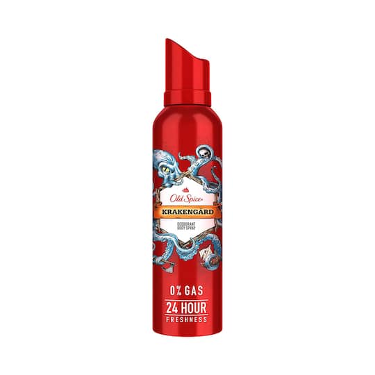 Old Spice Kraken Gard No Gas Deodorant Body Spray (140ml)