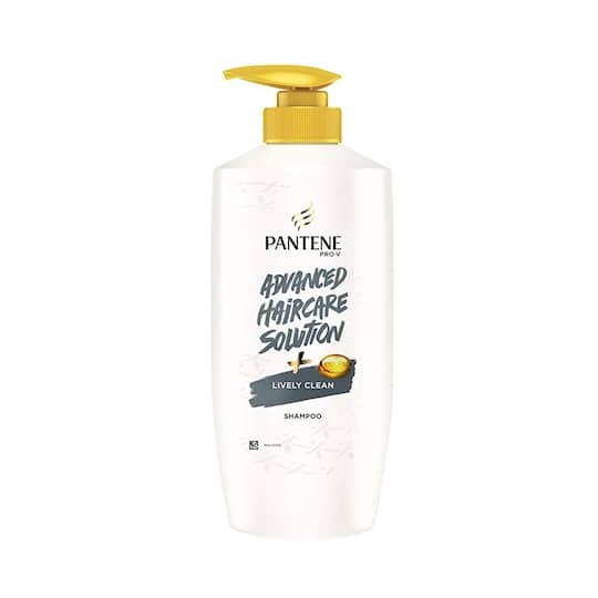 Pantene Advanced Hair Care Solution Lively Clean Shampoo (650ml)