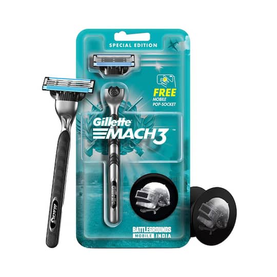 Gillette Mach 3 Special Edition Men's Razor Skin Guard with 3 Blades (1Pc)