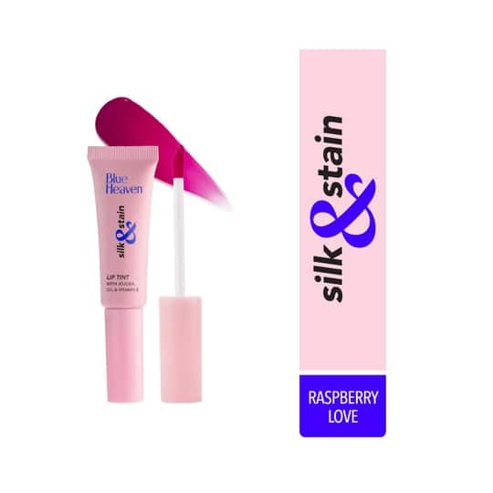 Blue Heaven Silk & Stain Lip Stain - Raspberry Love (8ml)