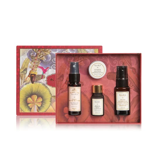 Kama Ayurveda Day Skin Secrets Gift Box - (4 Pcs)