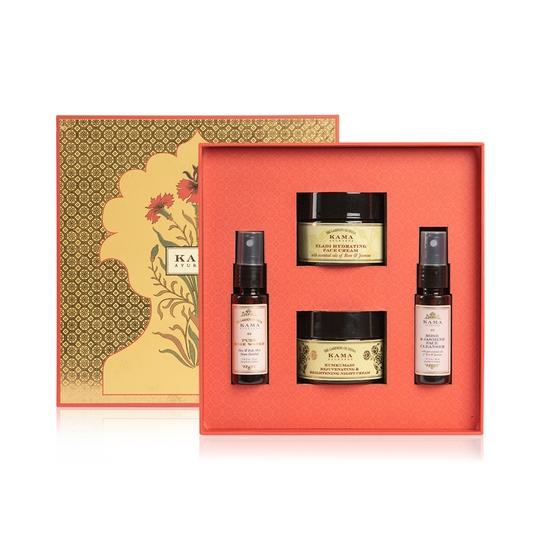 Kama Ayurveda Daily Skincare Ritual Gift Box - (4 Pcs)