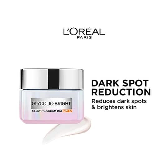 L'Oreal Paris Glycolic Bright Day Cream with SPF 17 (50ml)