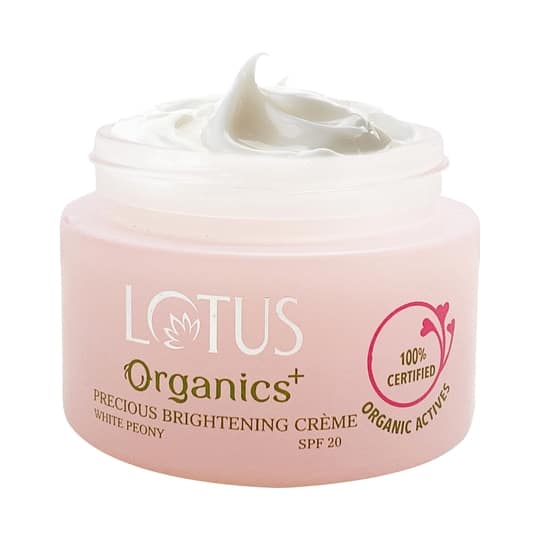 Lotus Organics Precious Brightening Creme SPF 20 (50g)