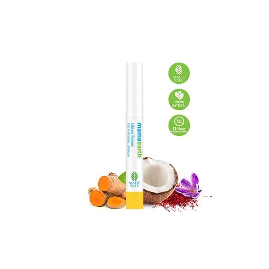 Mamaearth 100% Natural Lip Balm - Ubtan Tinted (2g)