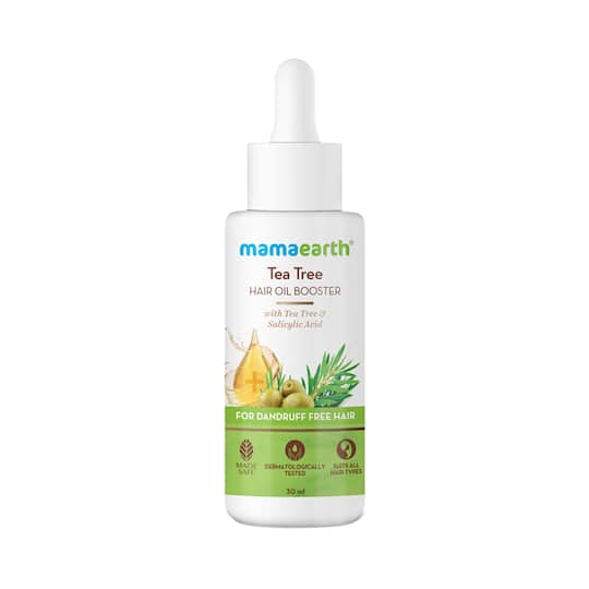 Mamaearth Tea Tree Hair Oil Booster With Salicylic Acid (30ml)