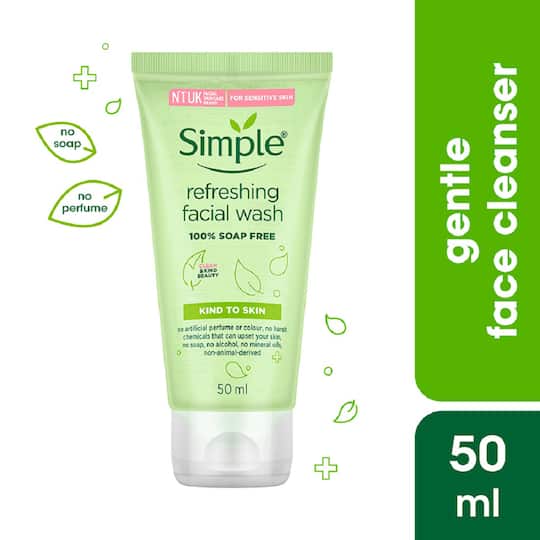 Simple Kind to Skin Refreshing Face Wash (50ml)
