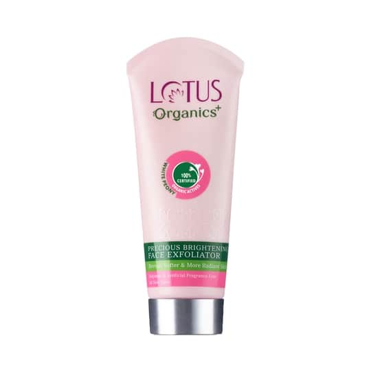 Lotus Organics Precious Brightening Face Exfoliator (50g)