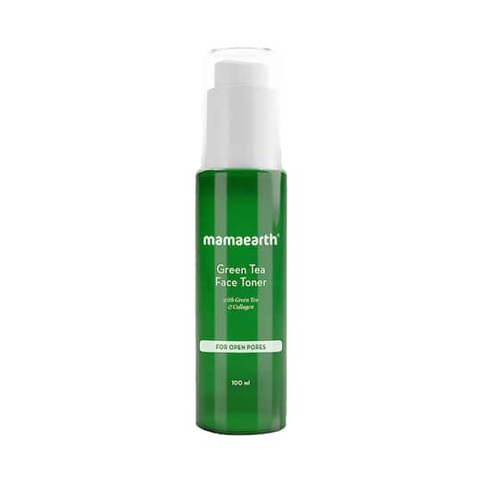 Mamaearth Green Tea Face Toner With Green Tea & Collagen For Open Pores (100ml)