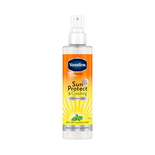 Vaseline Sun Protect & Cooling SPF 15 Body Serum Lotion (180ml)