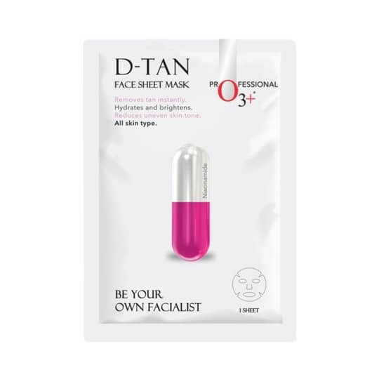 O3+ Facialist D-Tan Face Sheet Mask With Niacinamide (30g)