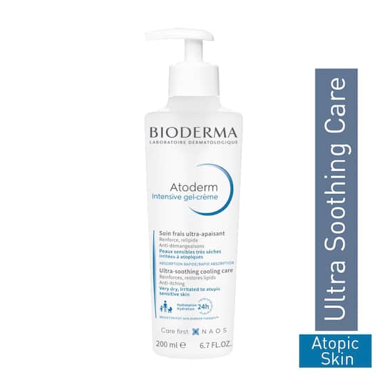 Bioderma Atoderm Intensive Gel Creme for Anti-itching lipid-replenishing treatment (200 ml)