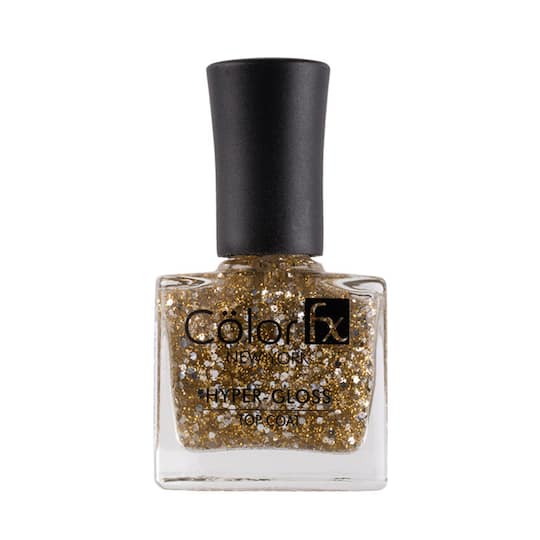 Color Fx Hyper Gloss Top Coat Nail Polish - 174 Gold (9ml)