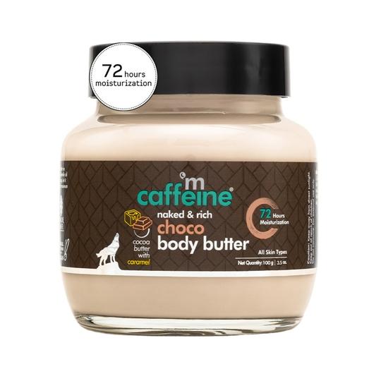 mCaffeine Choco & Shea Body Butter for Winters (100g)