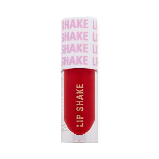 Makeup Revolution Lip Shake Lip Gloss - Strawberry Red (4.6ml)