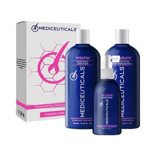 Medicueticals Advanced zHair Restoration Scalp Treatment Kit for Women (3Pcs)