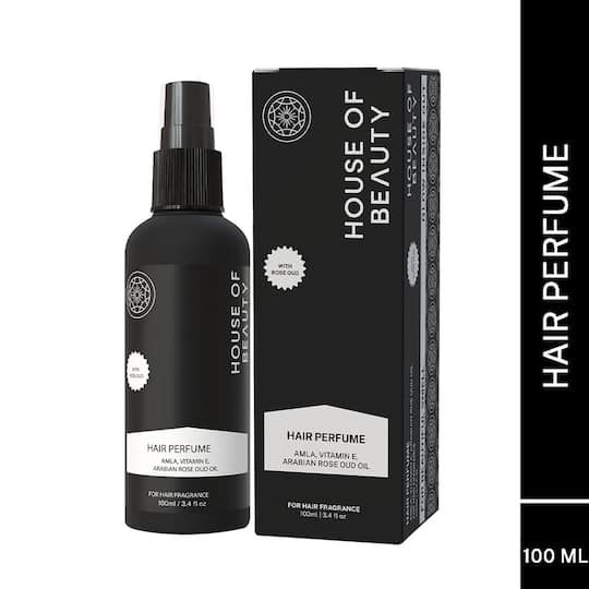 House of Beauty Hair Perfume W/T Oud For Hair Strengthening, Thickening & Growth (100 ml)