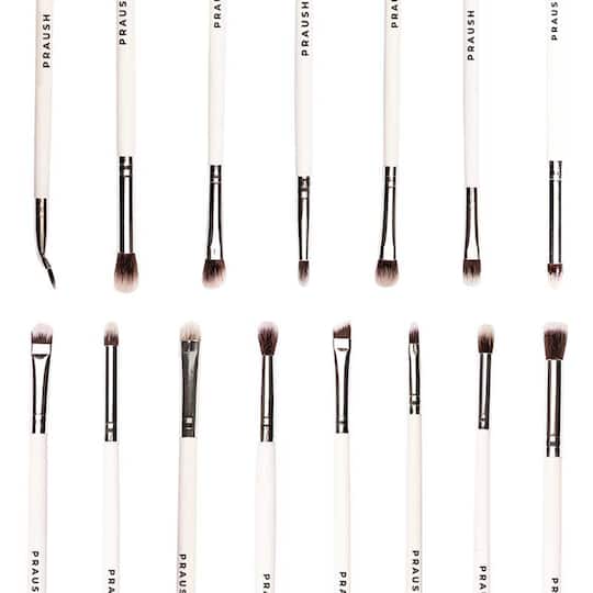 Praush Beauty 15 Pcs Professional Eye Blending Brush Set