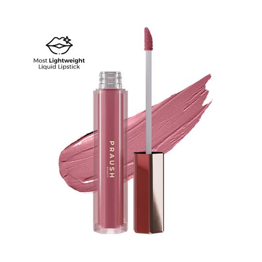 Praush Beauty Luxe Satin Liquid Lipstick - Dollish