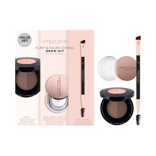 Anastasia Beverly Hills Fluffy & Fuller Looking Brow Kit - 01 Ebony (4.1g)