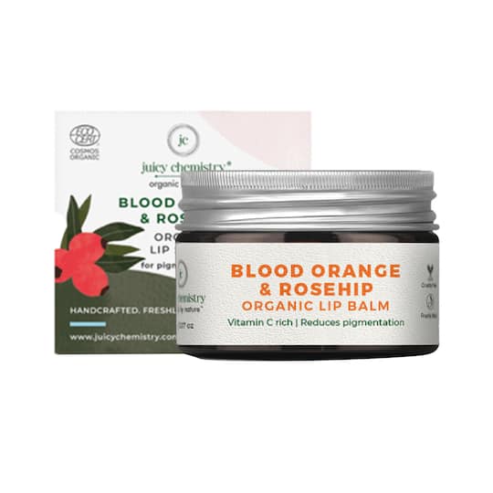 Juicy Chemistry Blood Orange & Rosehip Lip Balm (5g)