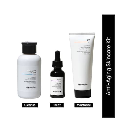 Minimalist Anti Aging Kit - (3 Pcs)