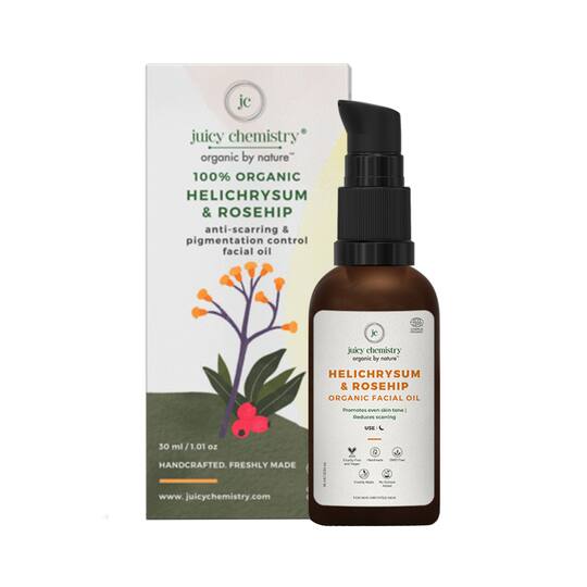 Juicy Chemistry Helichrysum & Rosehip Face Oil (10ml)
