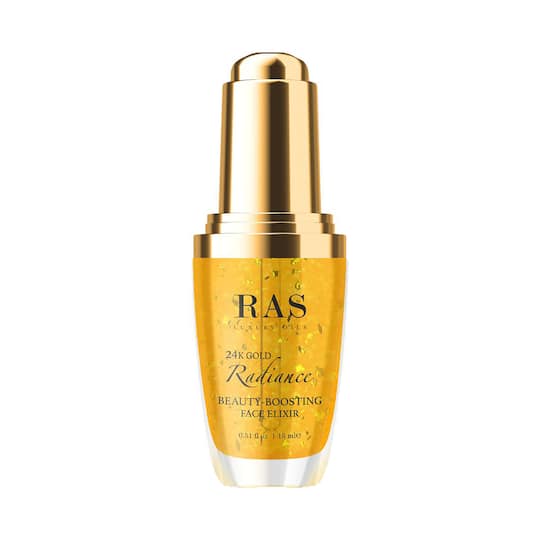Ras Luxury Skincare 24K Gold Radiance Beauty Boosting Face Elixir - (15 ml)