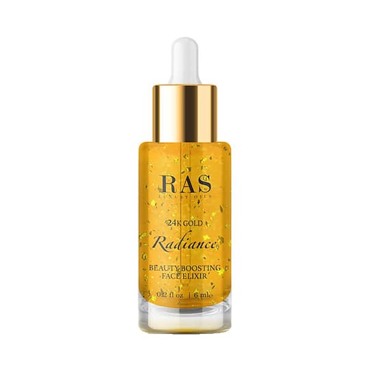 Ras Luxury Skincare 24K Gold Radiance Beauty Boosting Face Elixir - (6 ml)