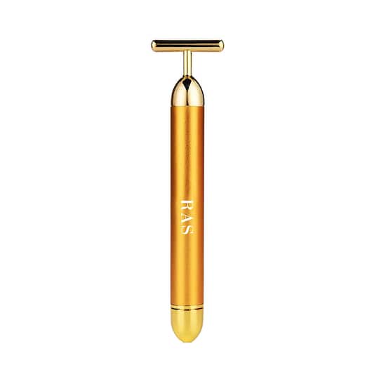 Ras Luxury Skincare 24K Gold Vibrating Face Massager