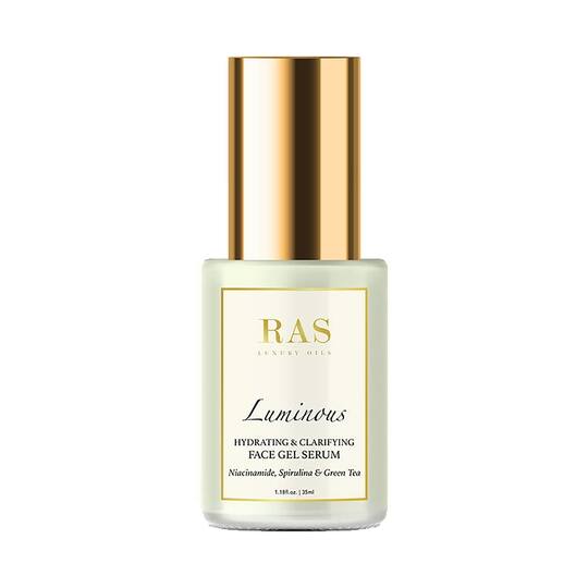 Ras Luxury Skincare Luminous Hydrating & Skin Clearing Face Gel Serum - (35 ml)