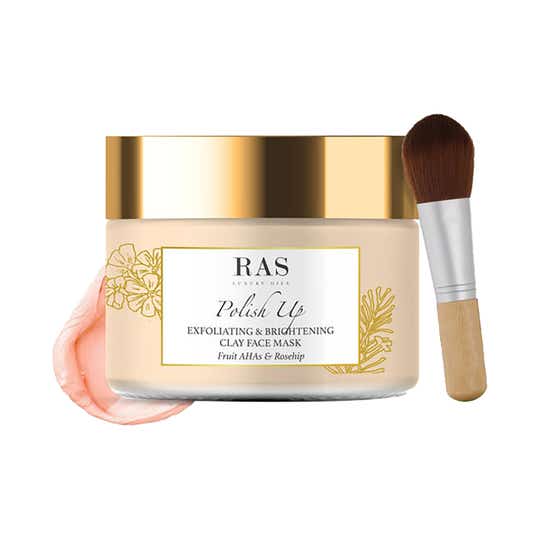 Ras Luxury Skincare Polish Up Exfoliating & Brightening Clay Face Mask - (50 g)
