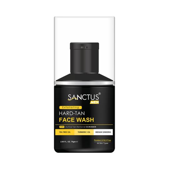 SANCTUS Hard Tan Scrub Face Wash (75g)