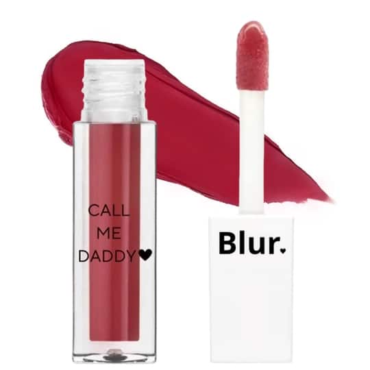 Blur India Call Me Daddy Nude Matte Liquid Lipstick - Cherry Red (5ml)