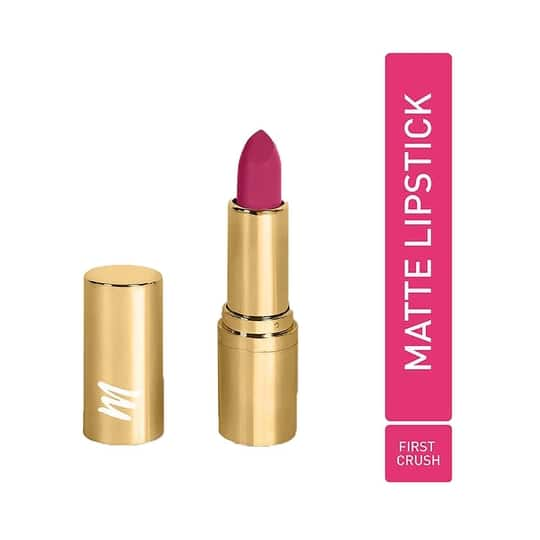 MyGlamm Treasure IT Suede Matte Lipstick - First Crush (4.2g)