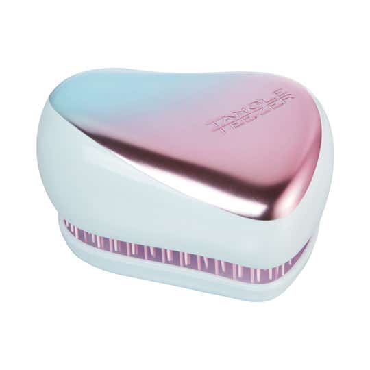 Tangle Teezer Compact Styler Detangling Hairbrush - Pink/Blue Chrome