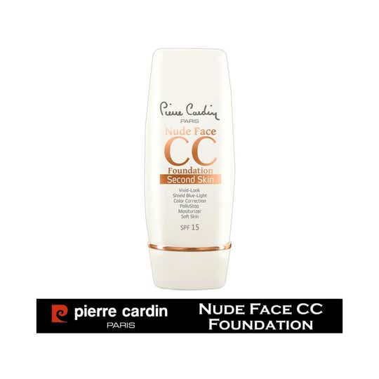 Pierre Cardin Paris Second Skin Nude Face CC Foundation - 570 Light (30ml)