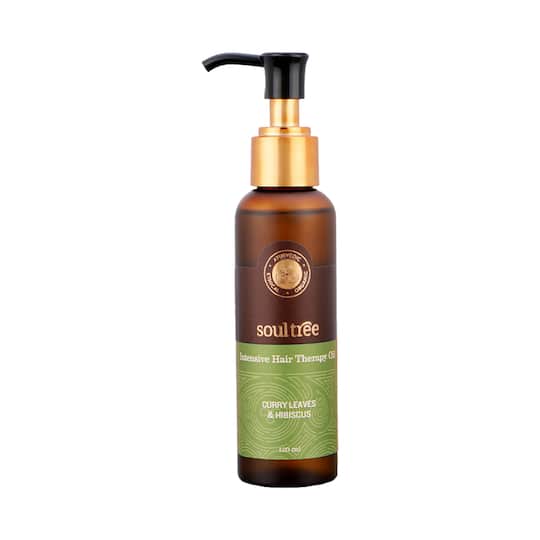 SoulTree Intensive Hair Therapy Oil with Curry Leaves and Hibiscus (120ml)