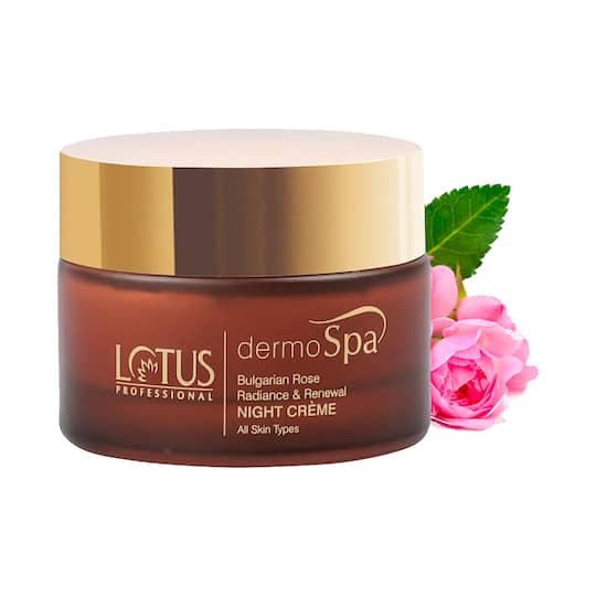 Lotus Professional Dermospa Bulgarian Rose Radiance & Renewal Night Cream (50g)