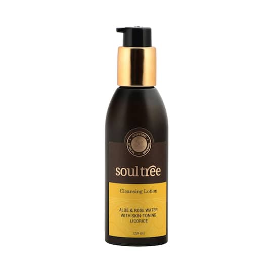 SoulTree Cleansing Lotion Aloe & Rose Water with Skin Toning Licorice (150ml)